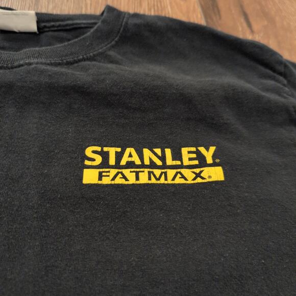 VTG Stanley Fatmax Adult Medium Shirt Performance You Can Measure Construction - Picture 4 of 7